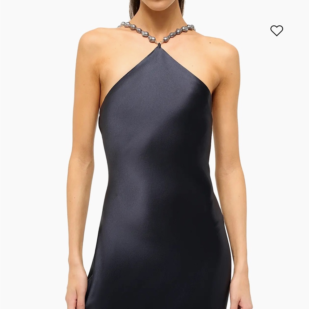 Navy blue Staud Cadence Dress